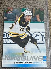 2019-20 Upper Deck Series 1 Young Guns #243 Connor Clifton Boston Bruins